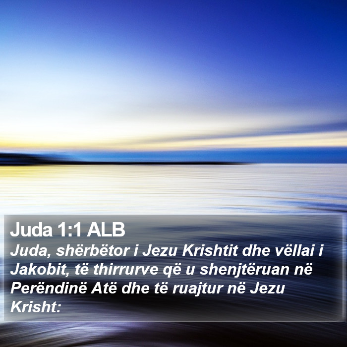 Juda 1:1 ALB Bible Study