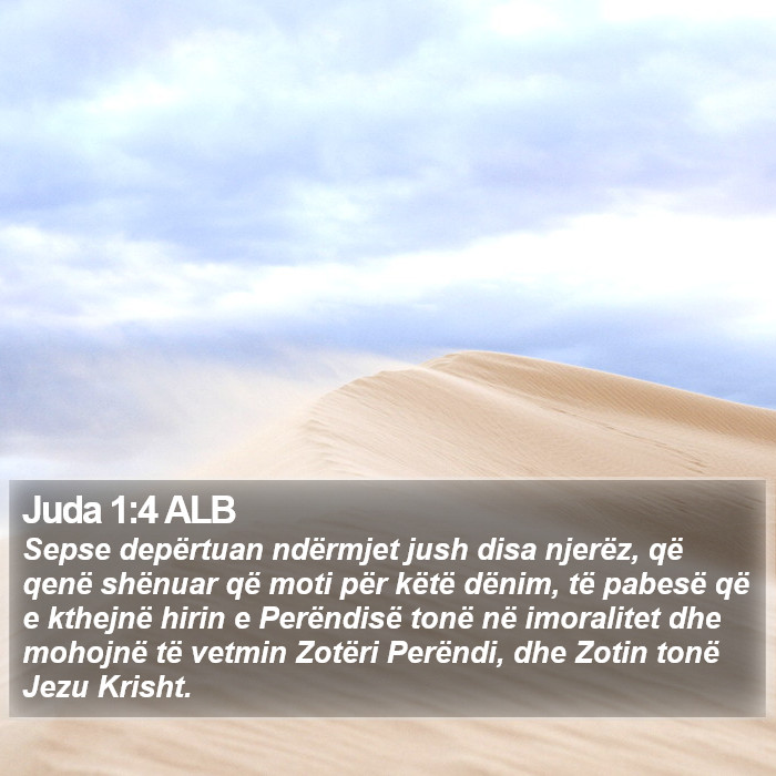 Juda 1:4 ALB Bible Study