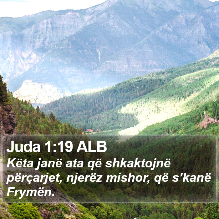 Juda 1:19 ALB Bible Study