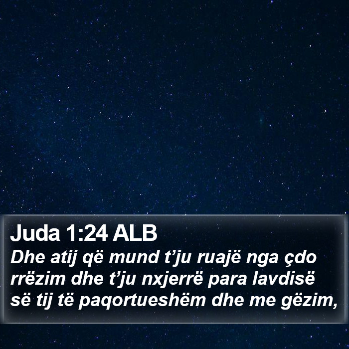 Juda 1:24 ALB Bible Study