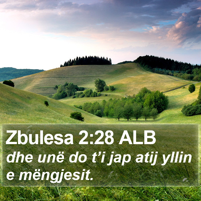 Zbulesa 2:28 ALB Bible Study