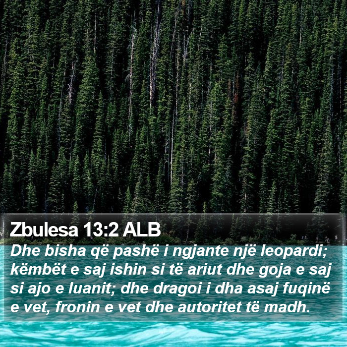 Zbulesa 13:2 ALB Bible Study