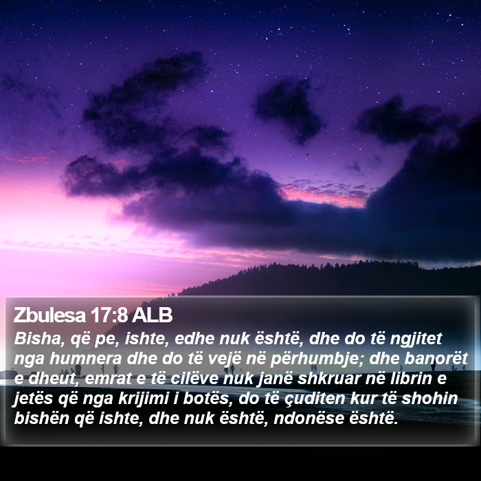 Zbulesa 17:8 ALB Bible Study