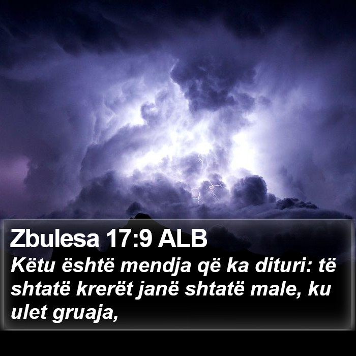 Zbulesa 17:9 ALB Bible Study
