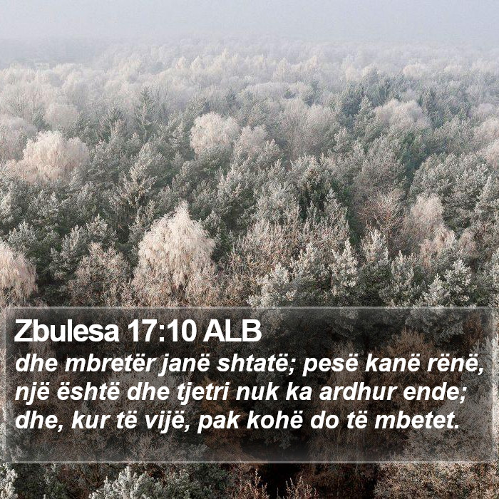 Zbulesa 17:10 ALB Bible Study