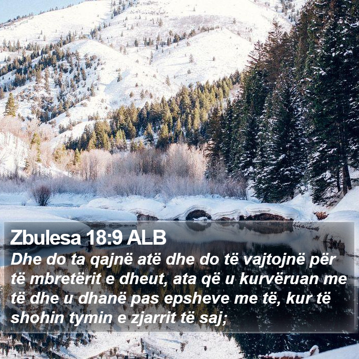 Zbulesa 18:9 ALB Bible Study