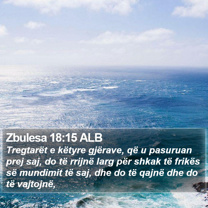 Zbulesa 18:15 ALB Bible Study